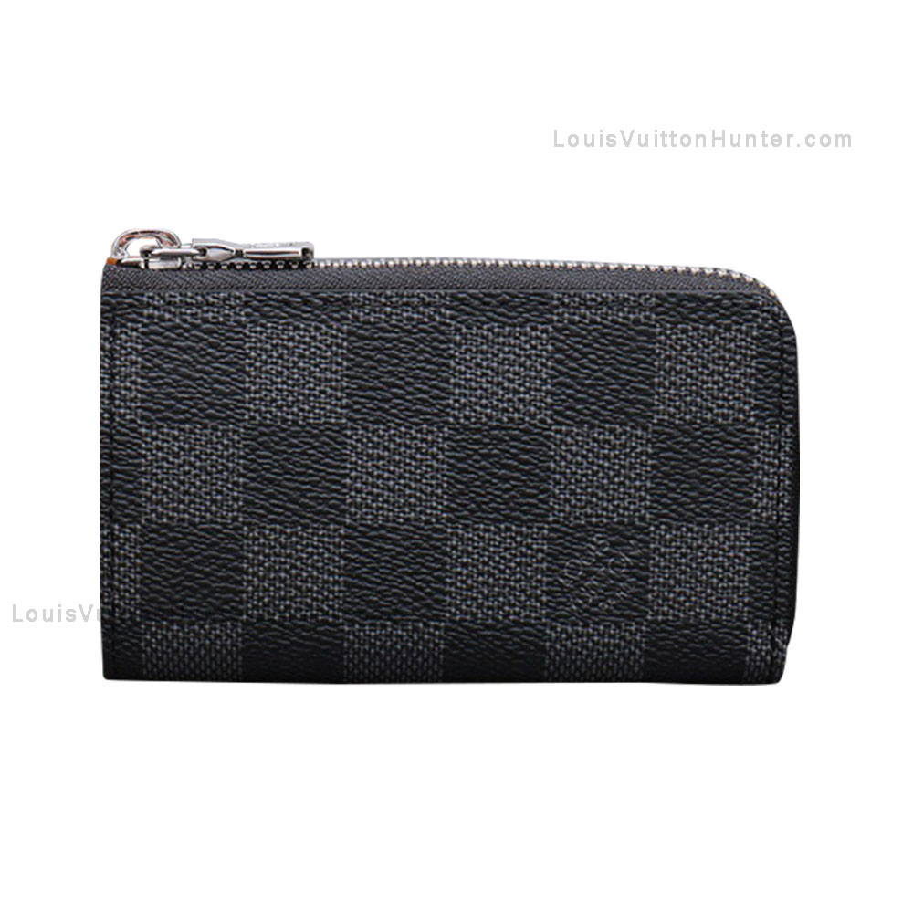 Louis Vuitton Car Key Case Damier Graphite Canvas N64410